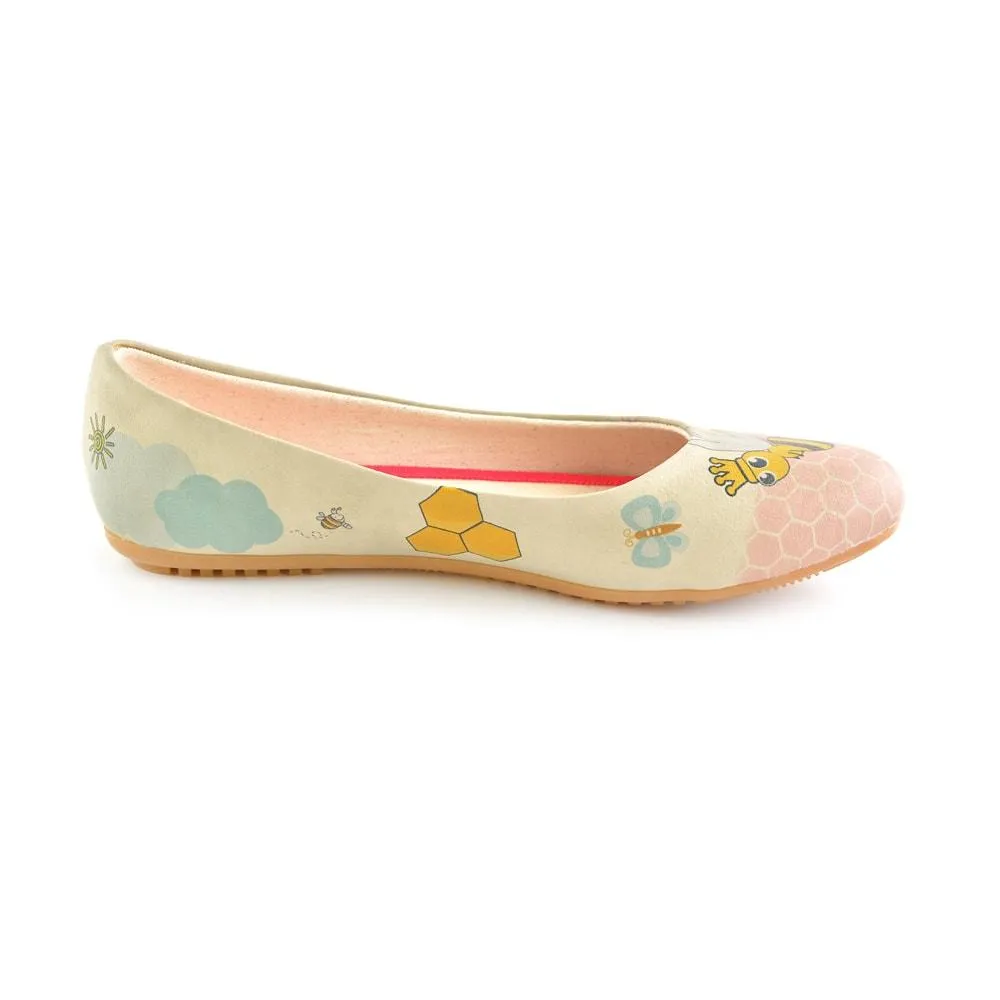 Bee Ballerinas Shoes 1077