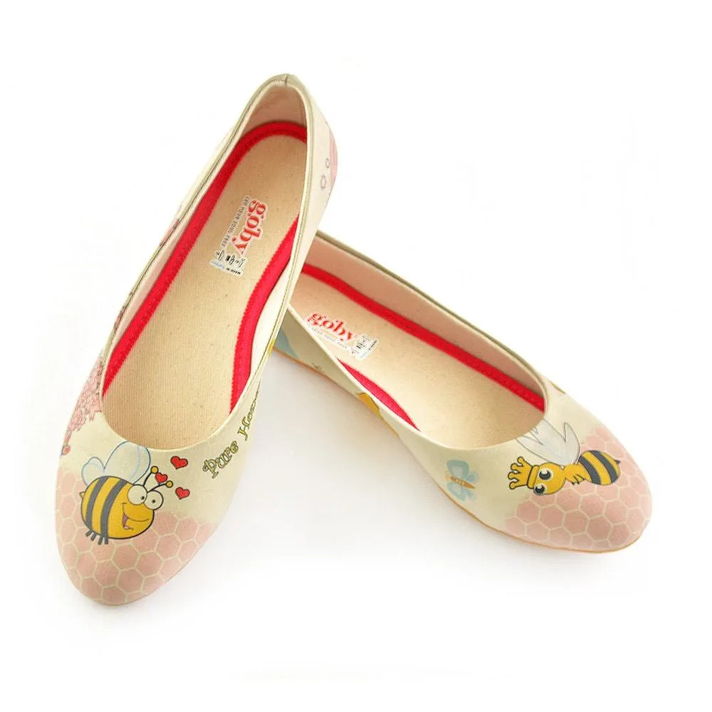 Bee Ballerinas Shoes 1077