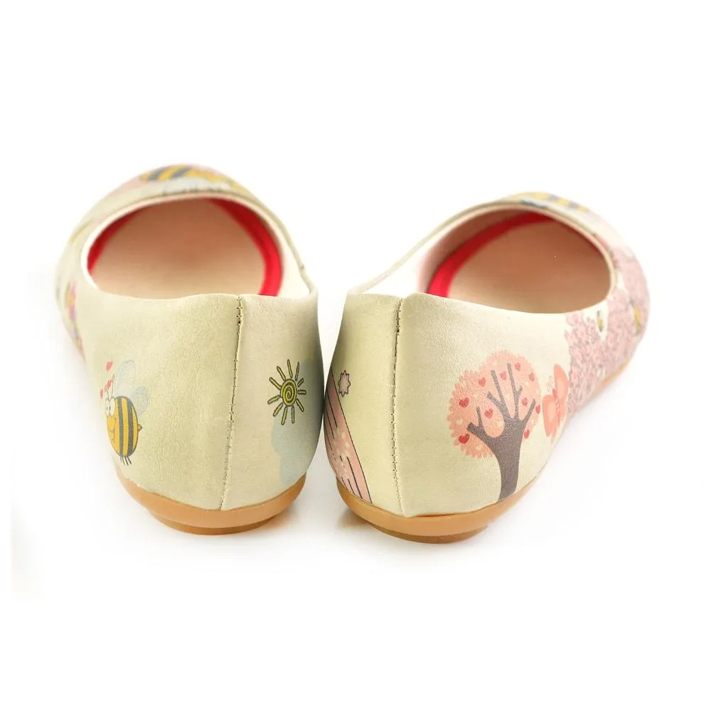 Bee Ballerinas Shoes 1077