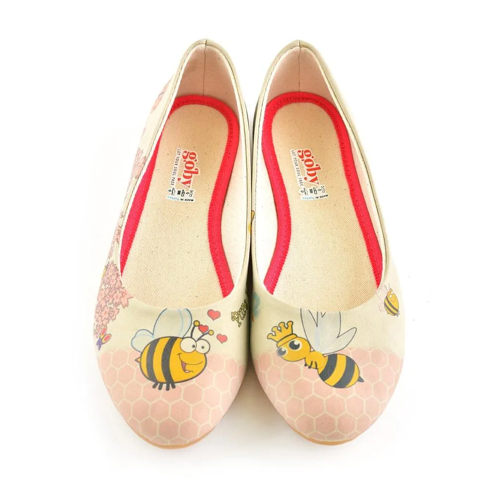 Bee Ballerinas Shoes 1077