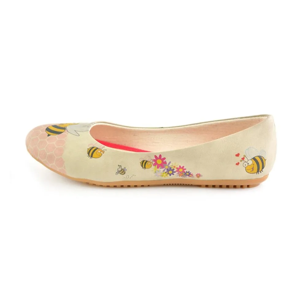 Bee Ballerinas Shoes 1077