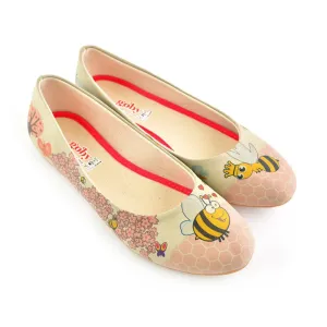 Bee Ballerinas Shoes 1077