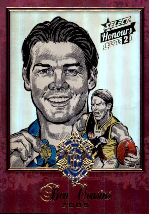 Ben Cousins, Brownlow Sketch, 2015 Select AFL Honours 2