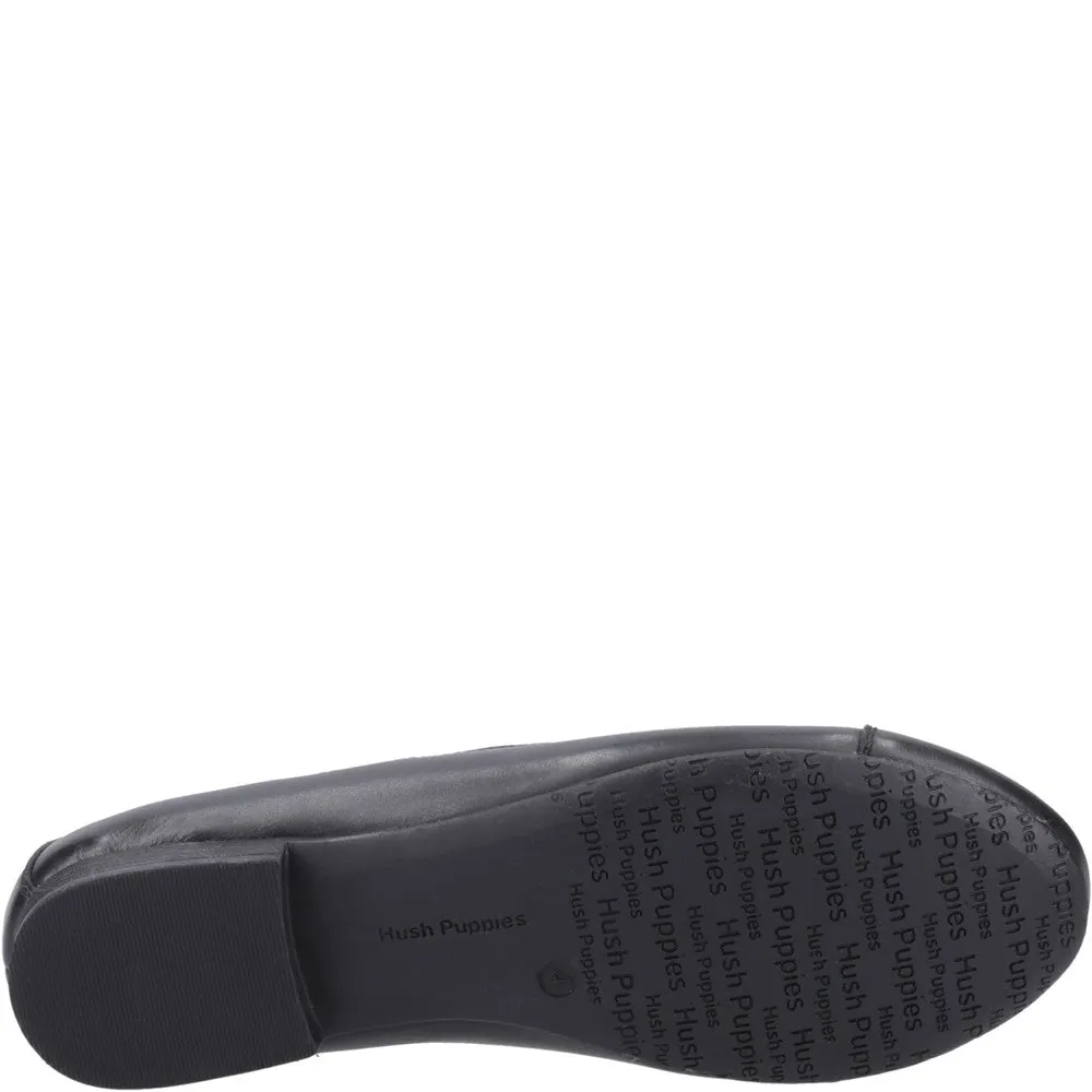 Black Emma Senior School Shoes