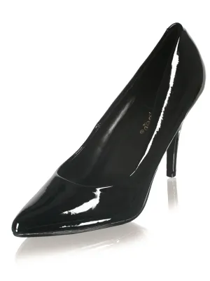 Black Pleaser Femme Fatale Court Shoes - UK 9