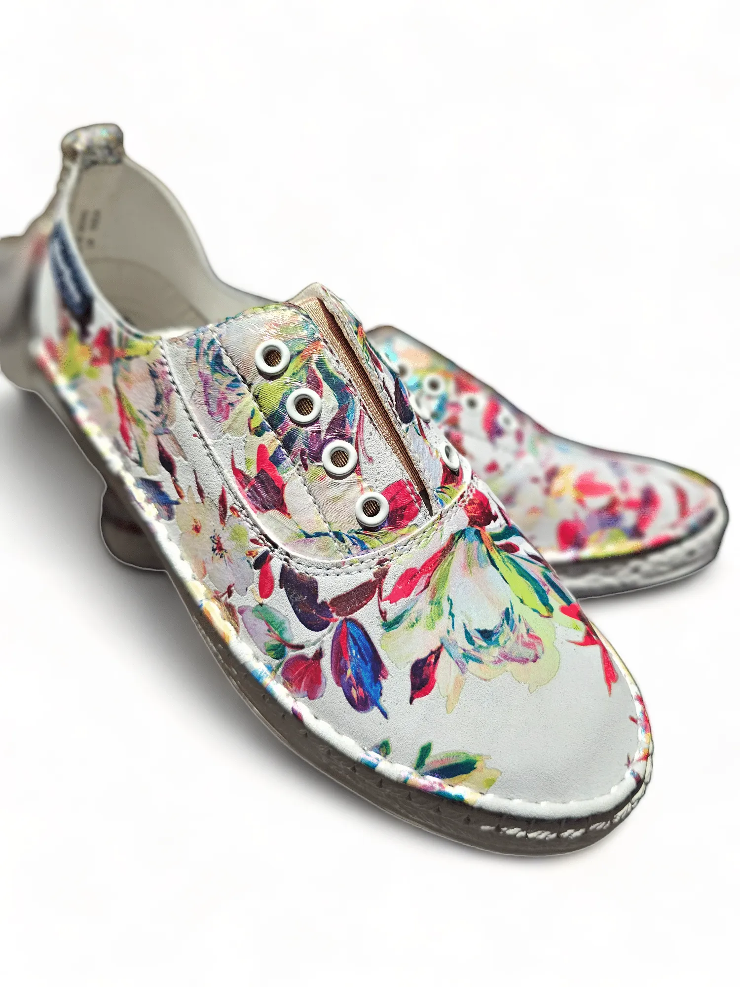 BLOSSOM LEATHER VERA SHOES BLOOM BRIGHT MULTI