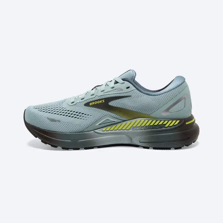 Brooks Men's Adrenaline GTS 23 Running Shoe - Cloud Blue/Goblin Blue/Lime 1103911D458