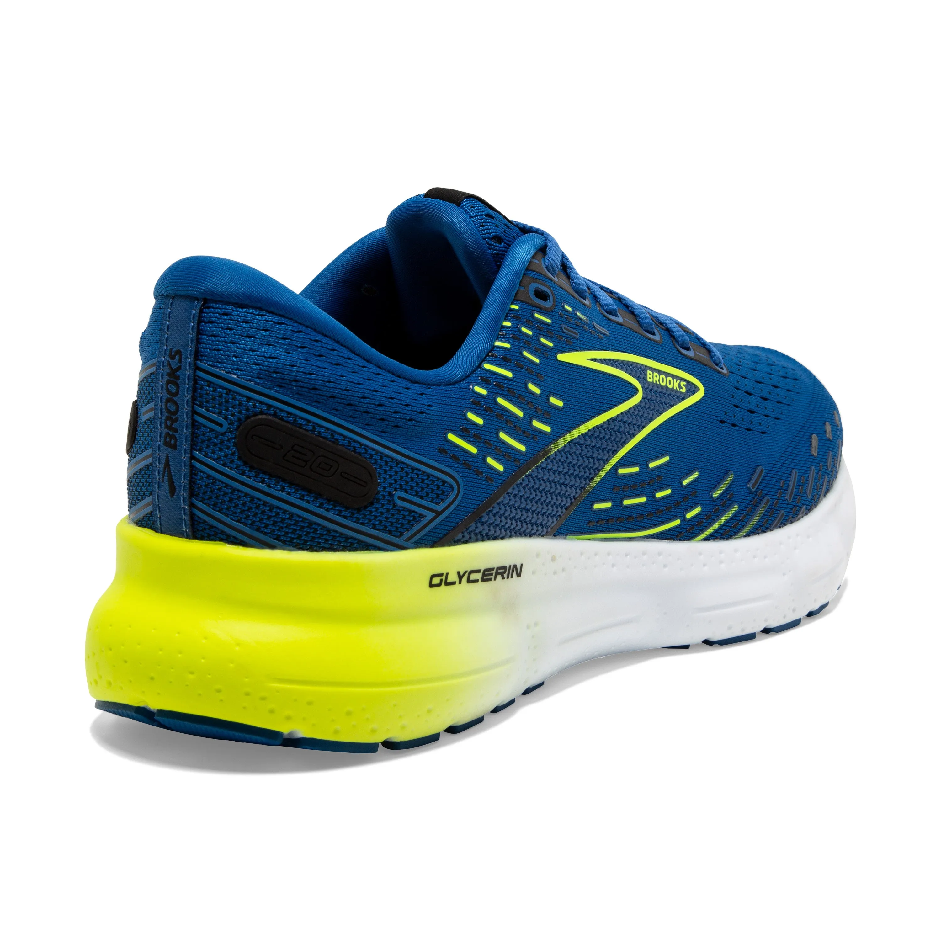 Brooks Mens Trainer Glycerin 20 Blue/Nightlife/White