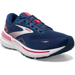 Brooks Womens Trainer Adrenaline GTS 23 Blue/Raspberry/White