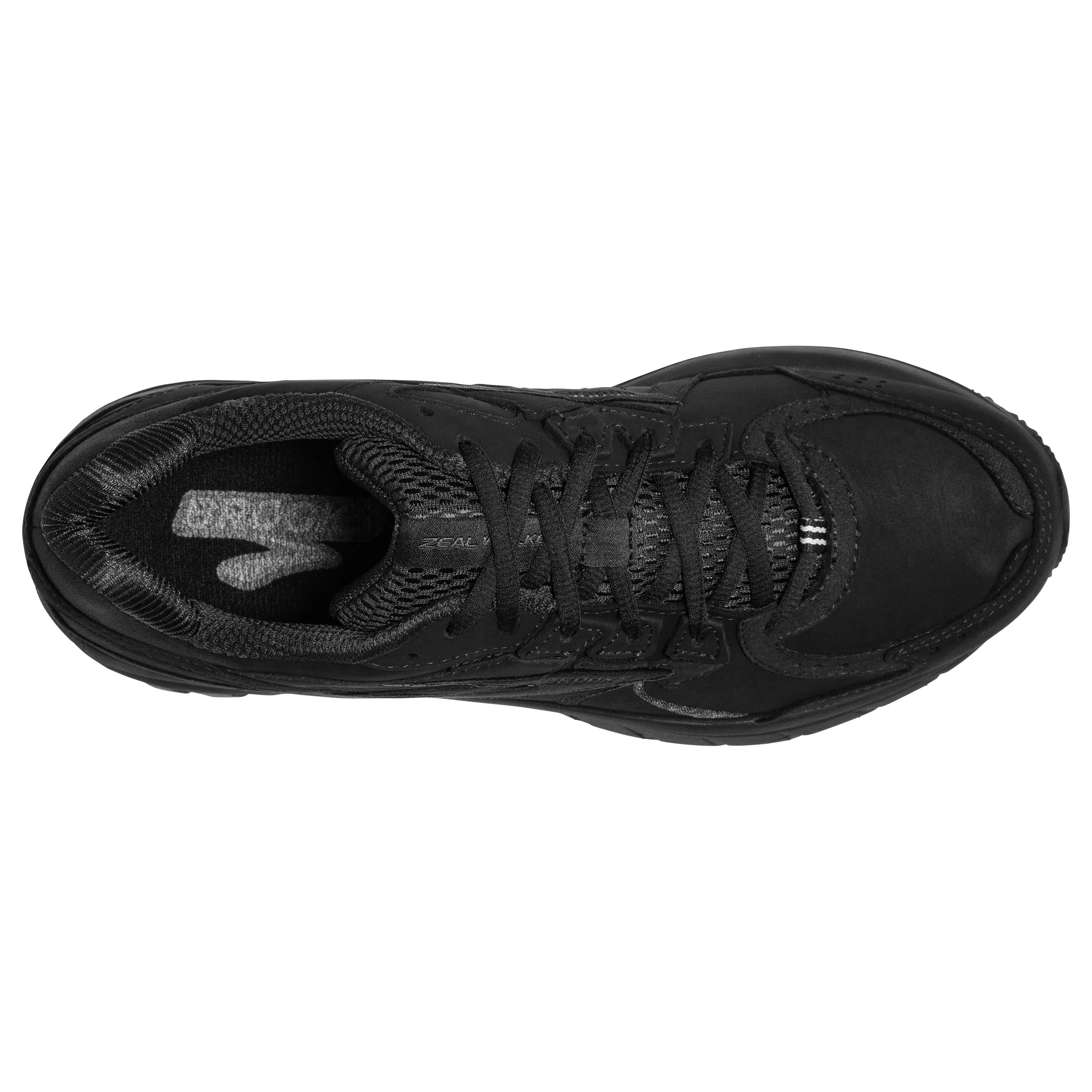 Brooks Womens Trainer Zeal Walker Black