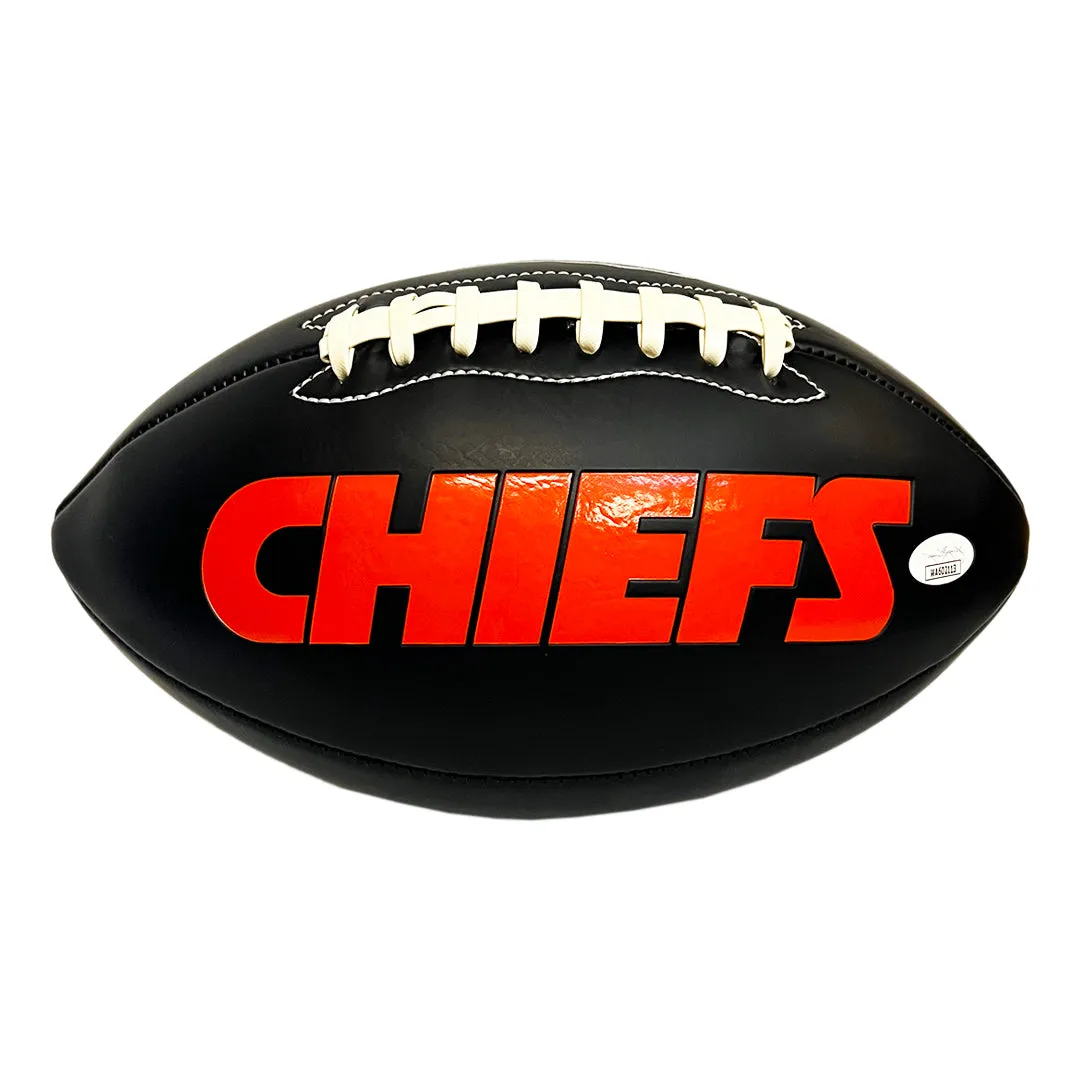 Bryan Cook Signed Kansas City Chiefs Official NFL Team Logo Black Football (Beckett)