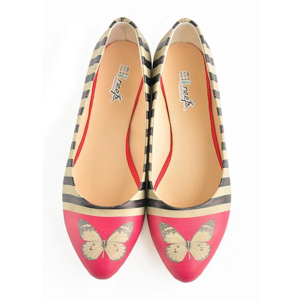 Butterfly Ballerinas Shoes NVR204