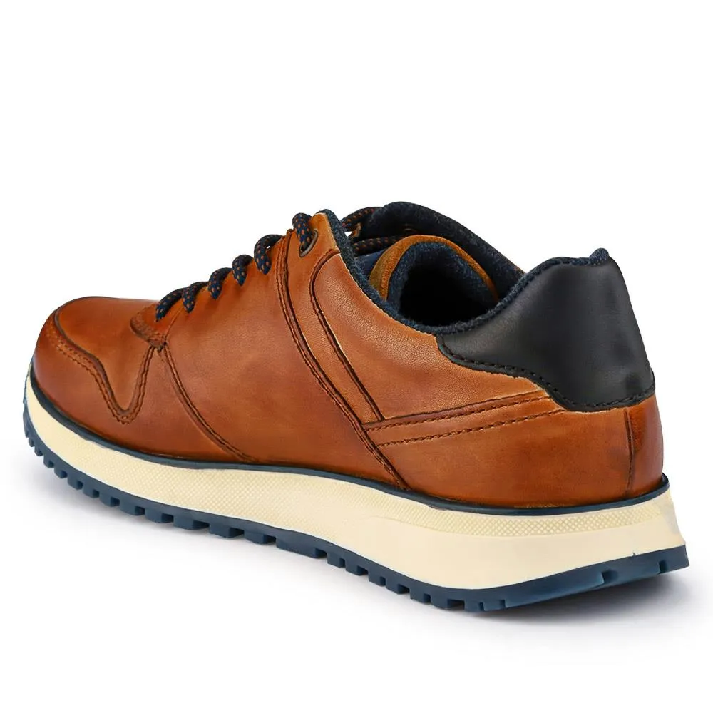 Casual Leather Lace-Up Shoes - BUG40524 / 326 010