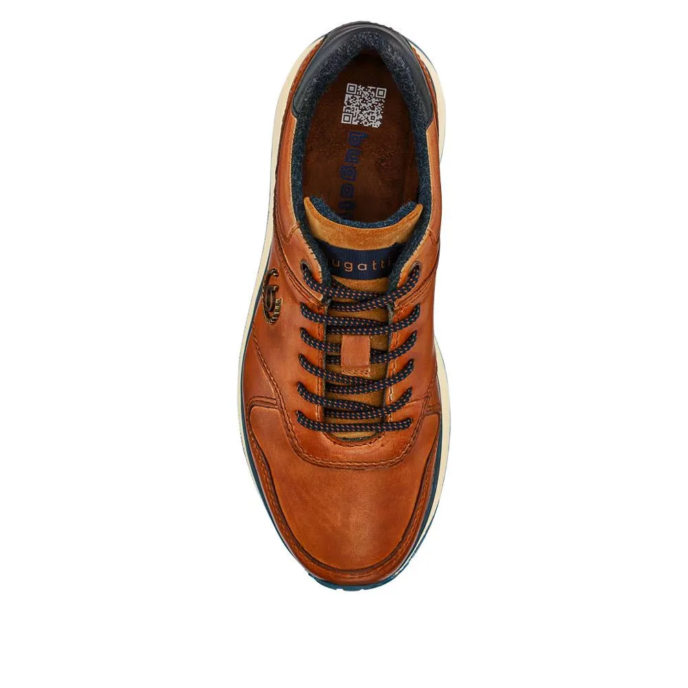 Casual Leather Lace-Up Shoes - BUG40524 / 326 010