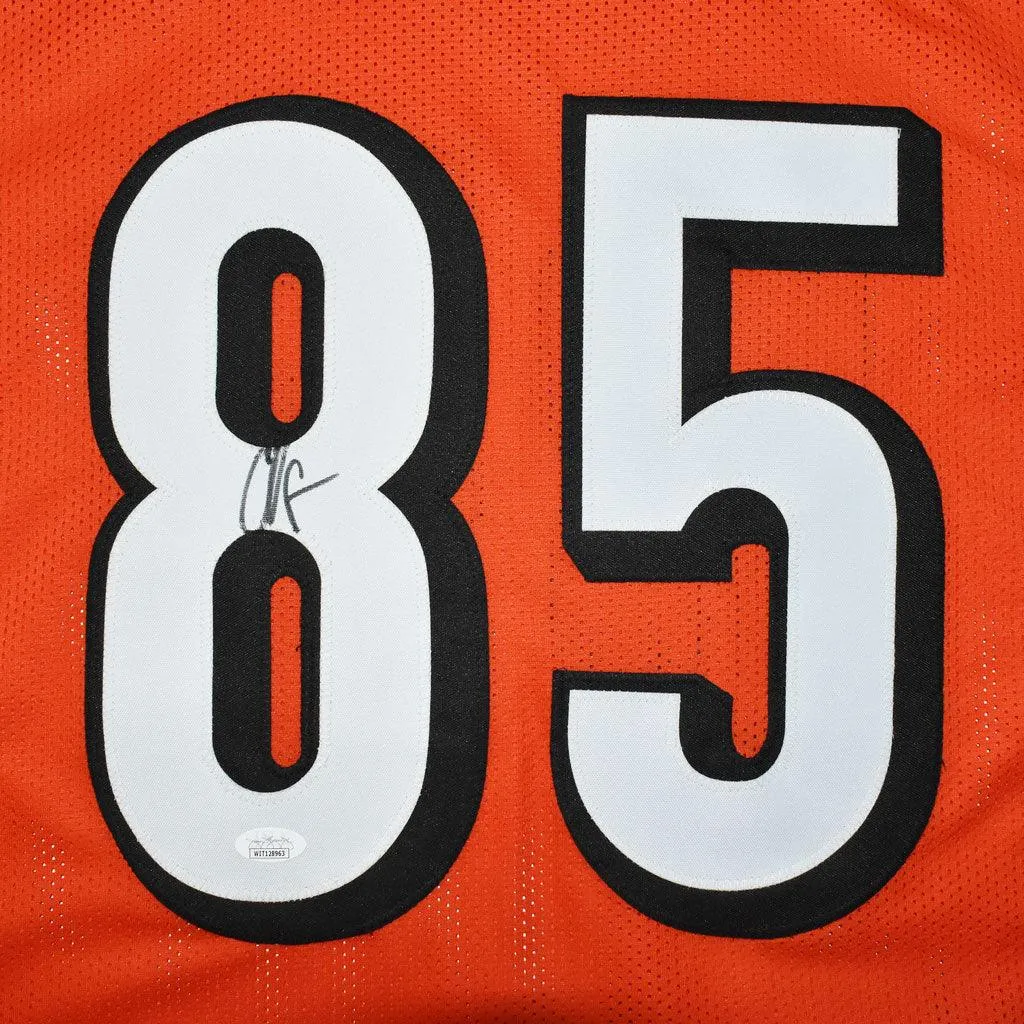 Chad Johnson Signed Cincinnati Orange Ochocinco Football Jersey (Beckett)