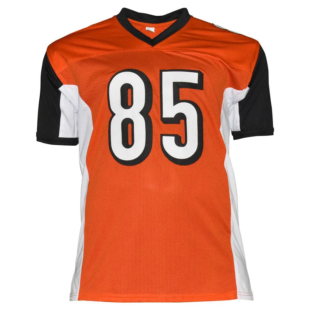 Chad Johnson Signed Cincinnati Orange Ochocinco Football Jersey (Beckett)