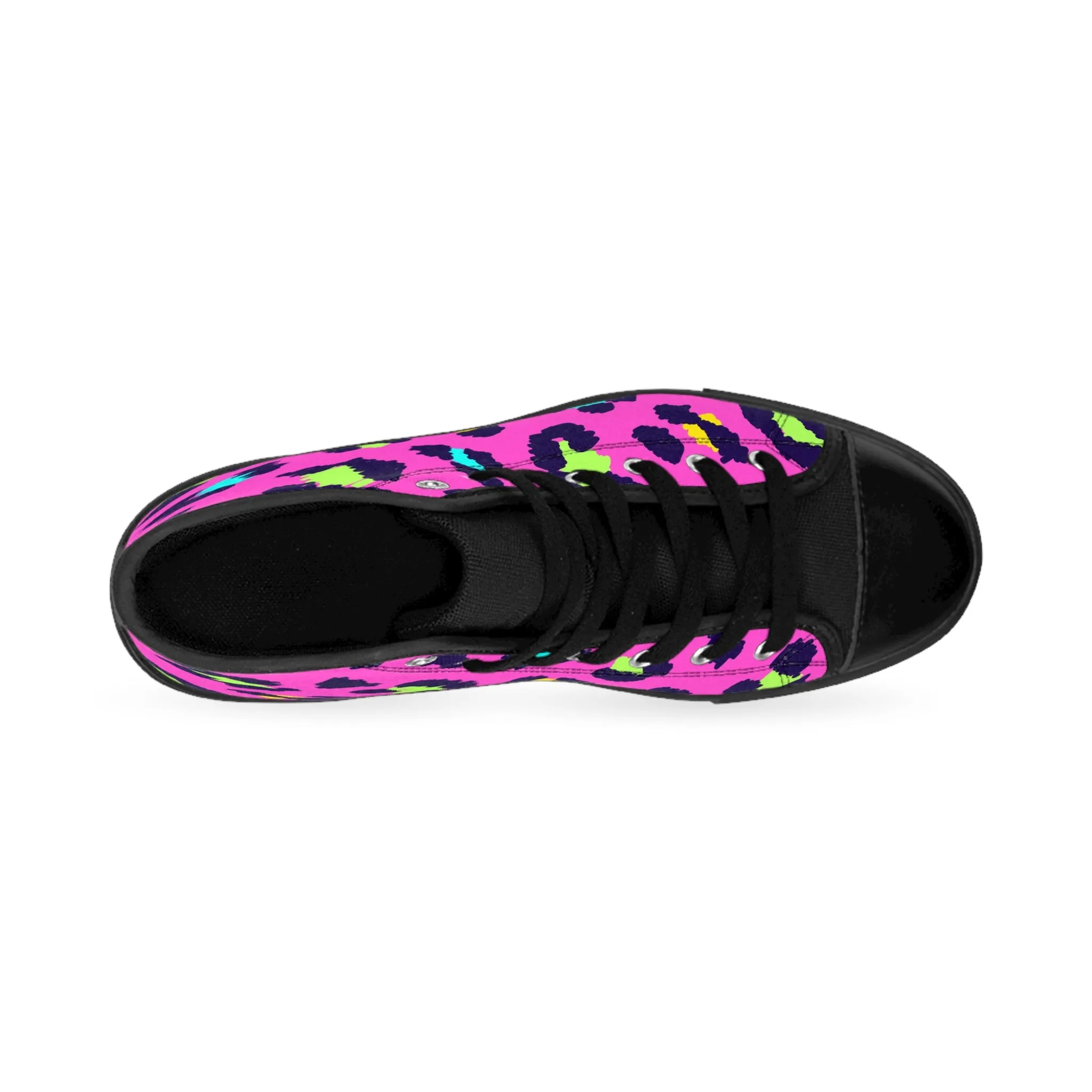 Cheetah print Women's Classic Sneakers