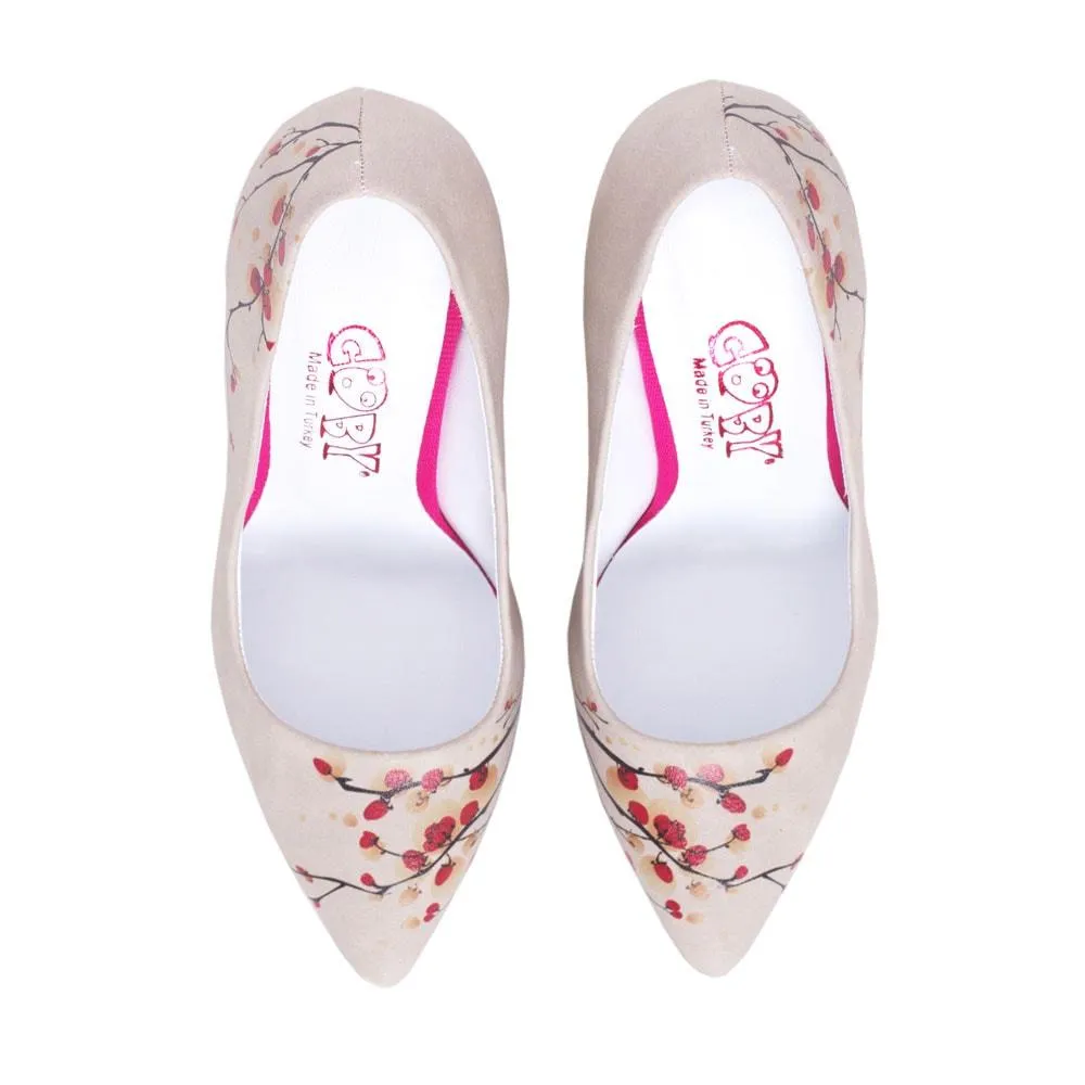 Cherry Blossom Heel Shoes STL4021