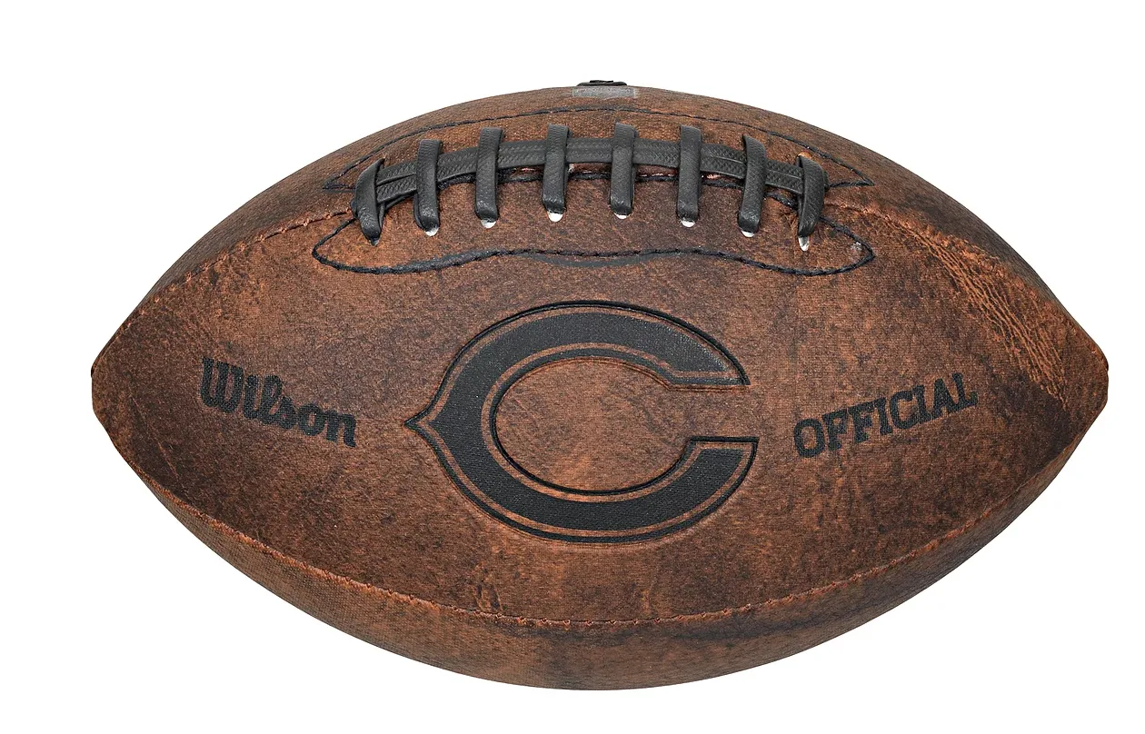 Chicago Bears  9" Throwback Football Vintage logo