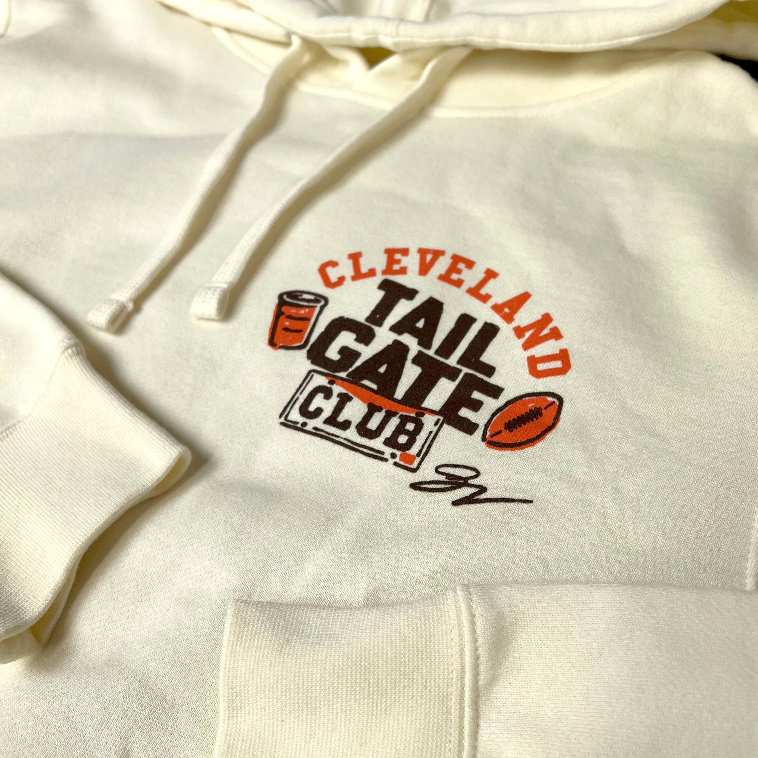 Cleveland Football Tailgate Club Hooded Sweatshirt