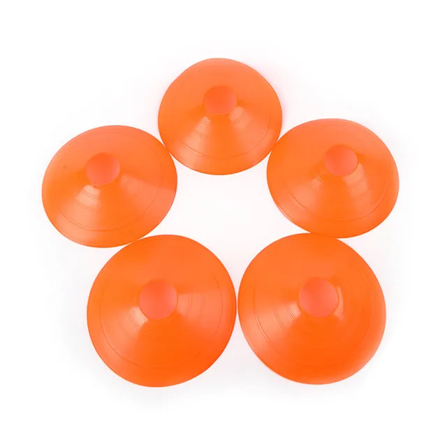 Cones Marker Discs for Rugby Training: 5pcs set