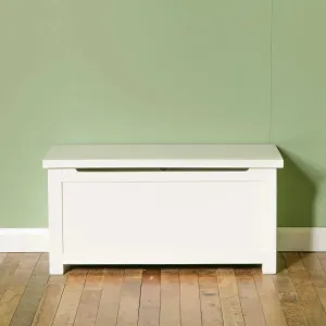 Cornish White Blanket Box