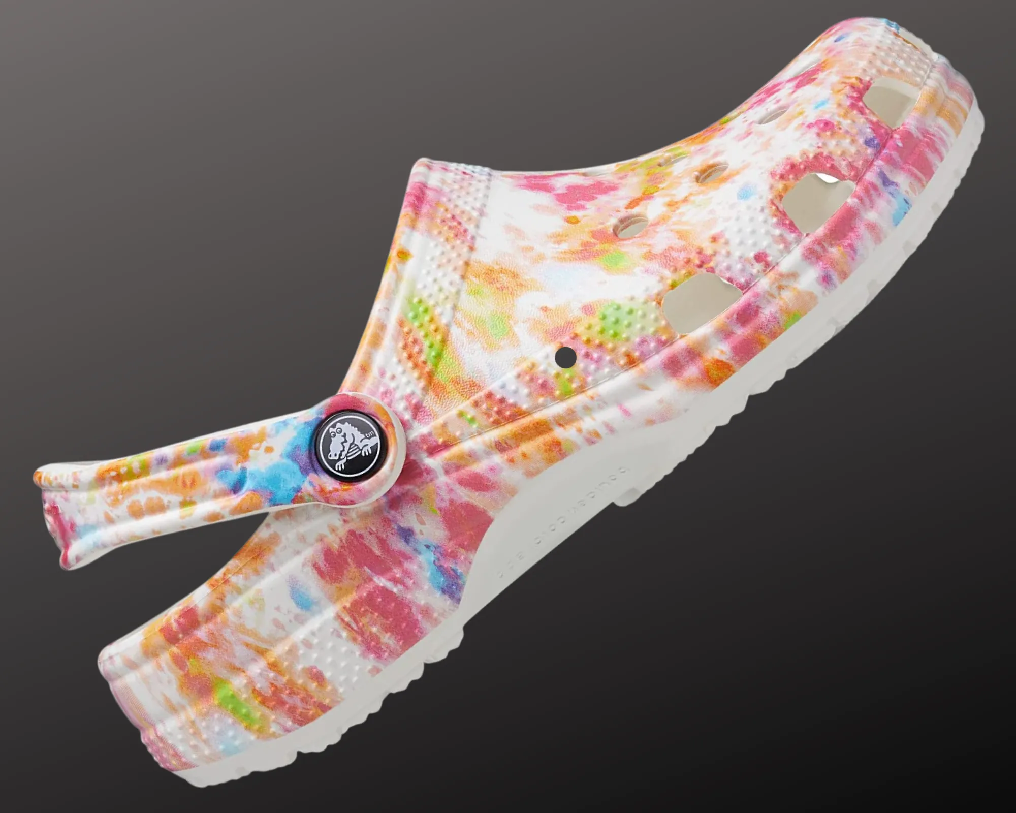 Croce Classic Tie-Dye Graphics Clogs Comes with a FREE Set of jibbing