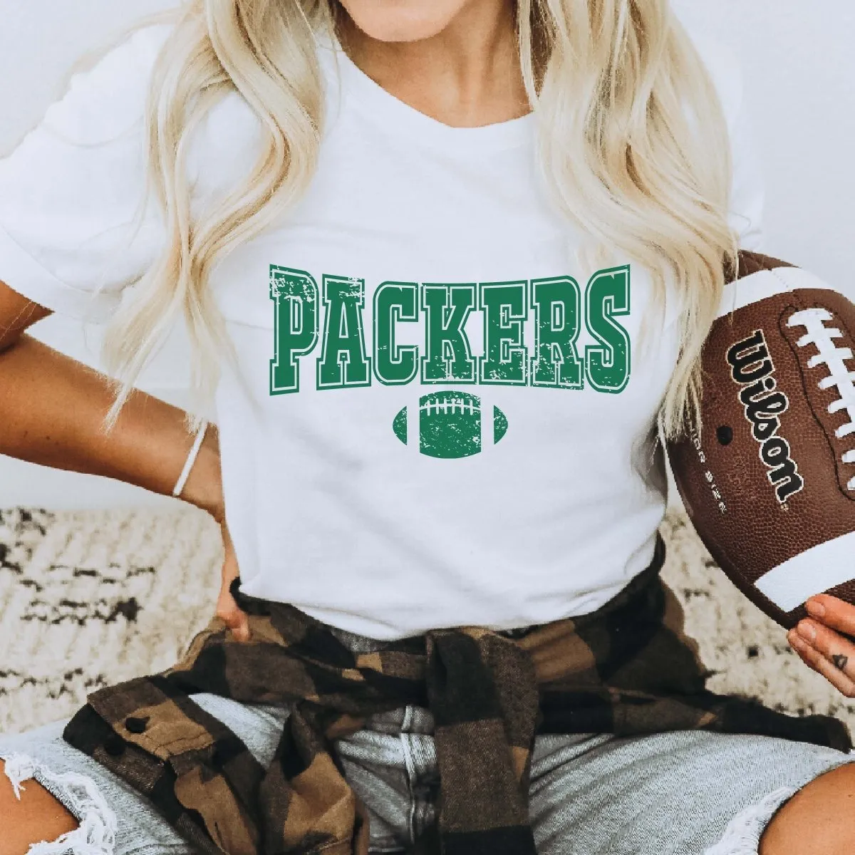 Custom Football Team Graphic Tee