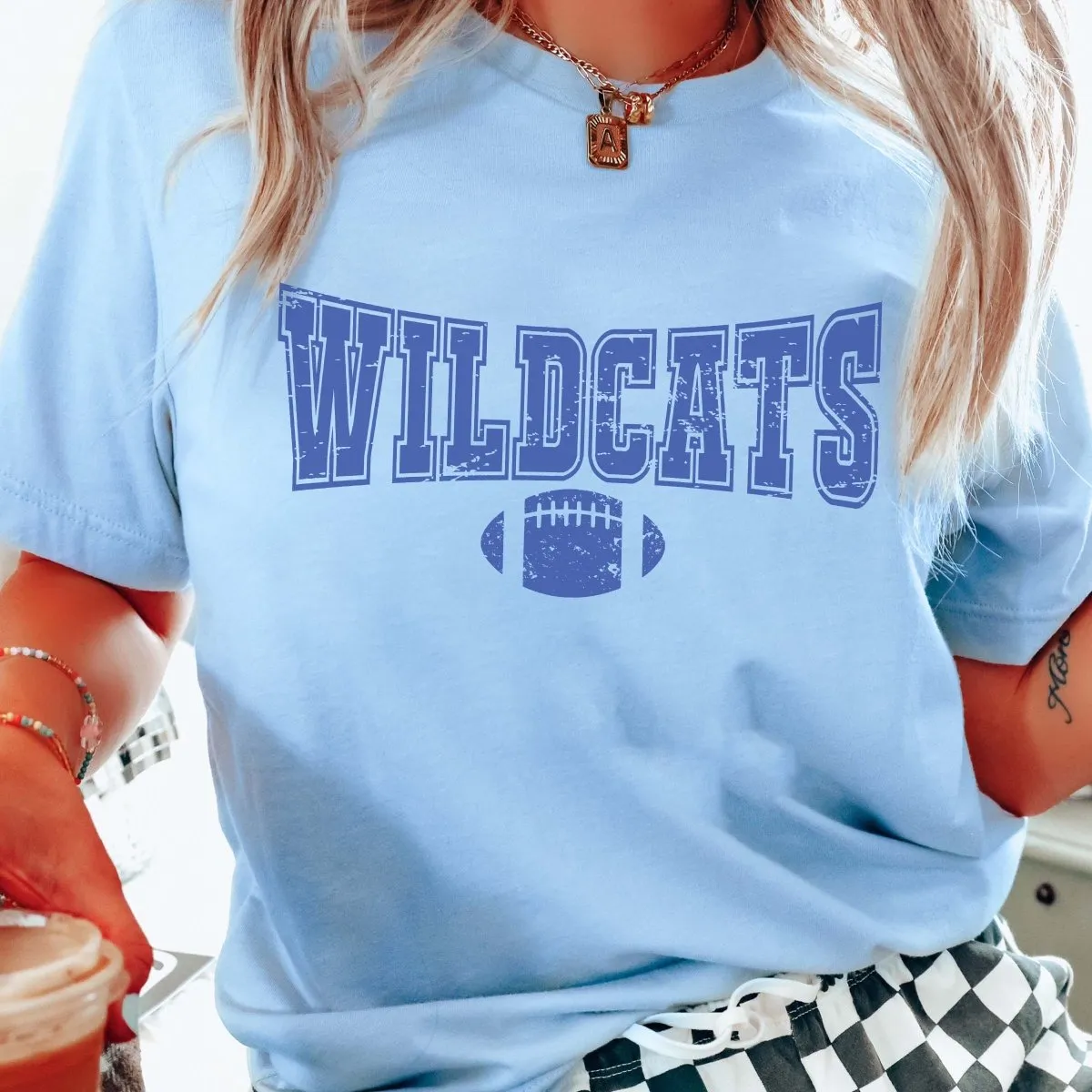 Custom Football Team Wholesale Graphic Tee - Popular