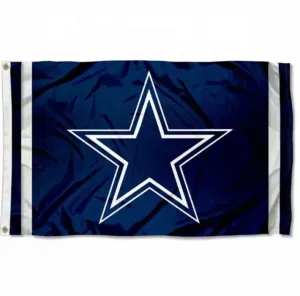 Dallas Pro Football Team Flag 3 x 5 Tailgate Flag Mancave Football Banner