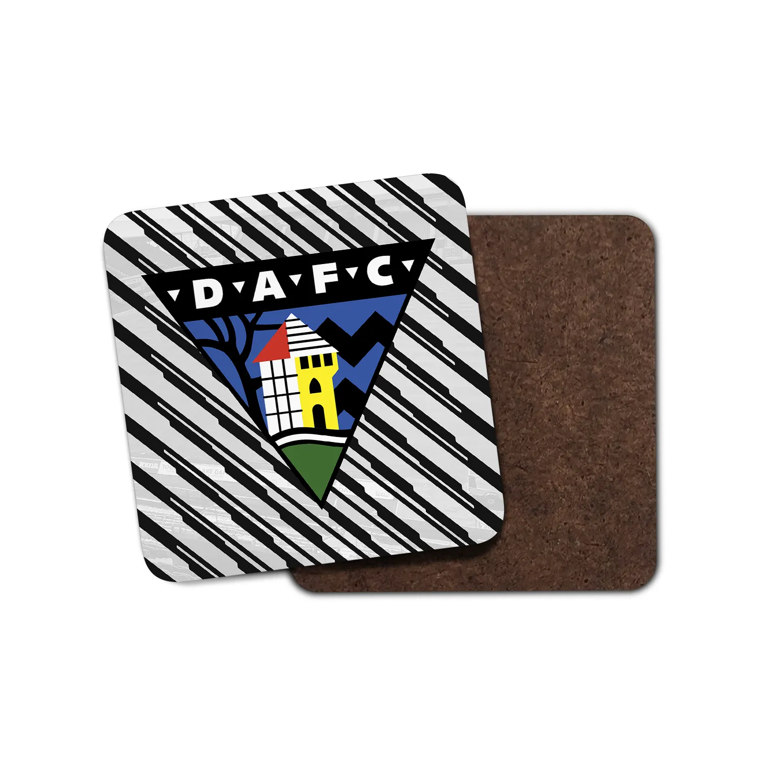 Dunfermline Athletic Diagonal Coaster