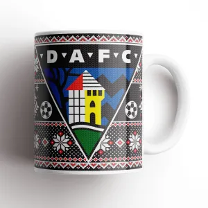 Dunfermline Christmas Knitted Mug