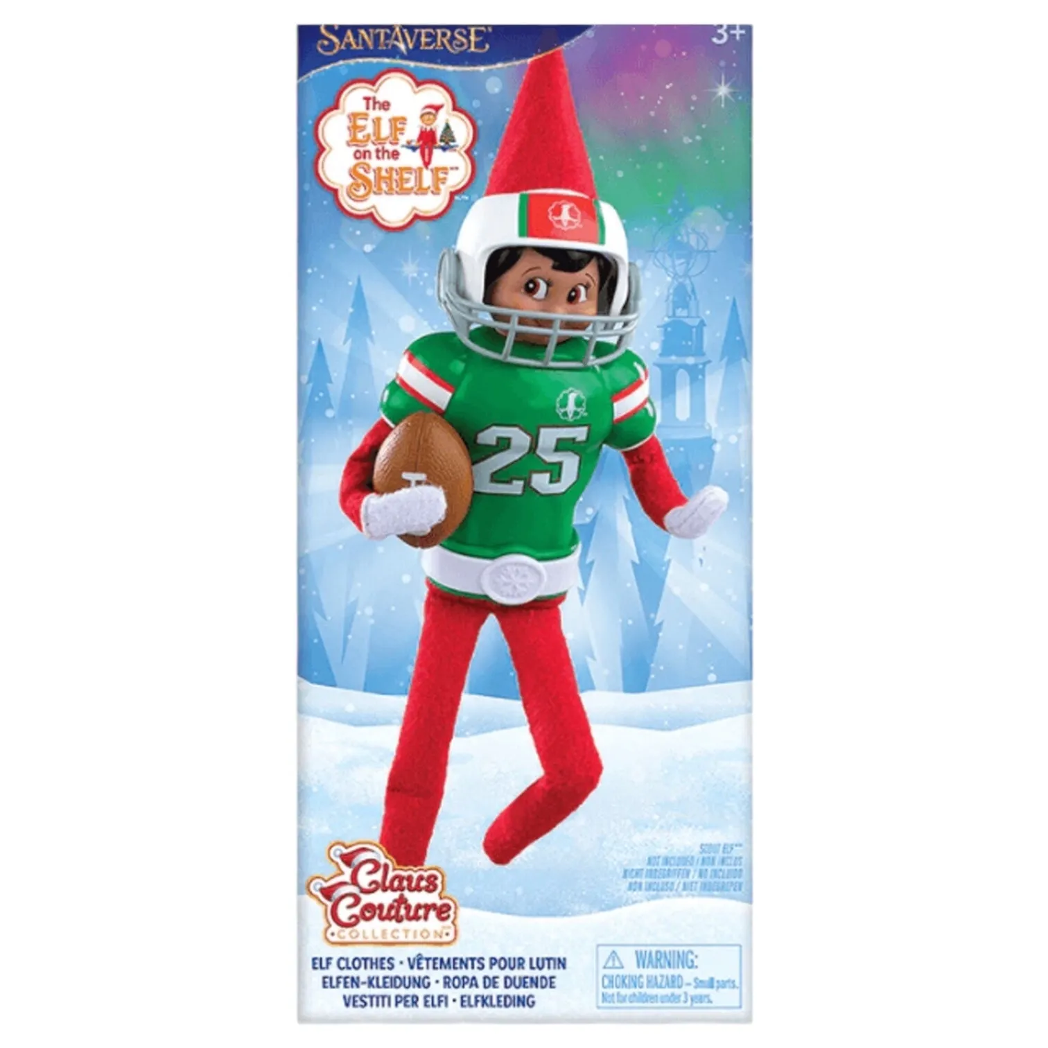 Elf on the Shelf Touchdown Tidings Outfit (Elf Not Included)