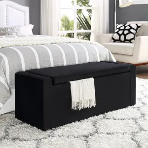 Fabroni Velvet Storage Bench