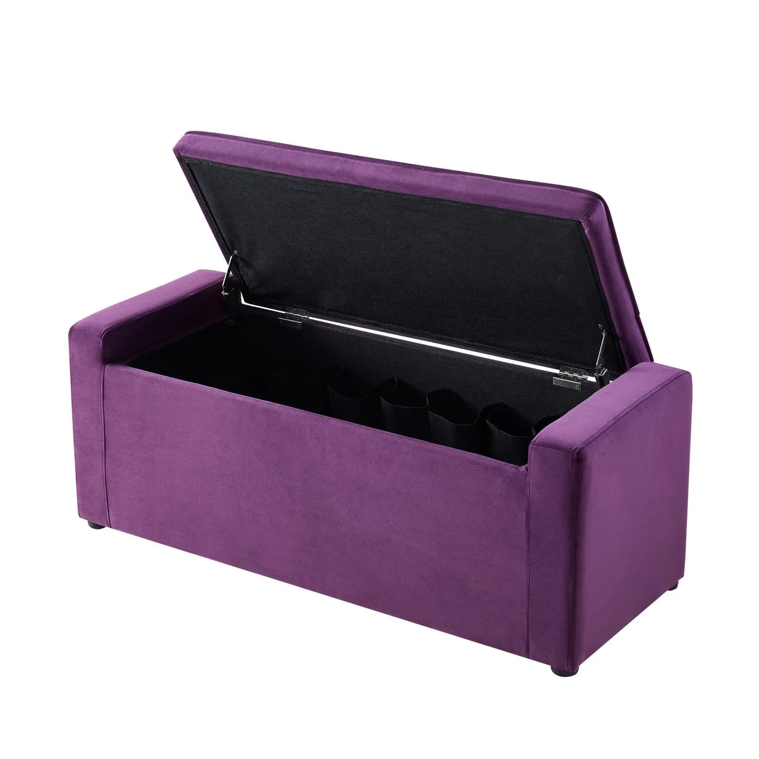 Fabroni Velvet Storage Bench