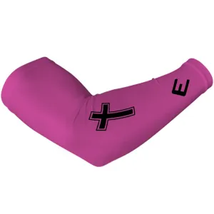 Faith Cross Pink Arm Sleeve