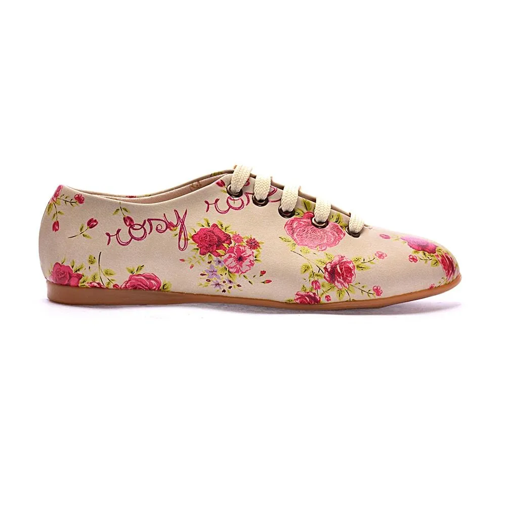 Flowers Ballerinas Shoes SLV046