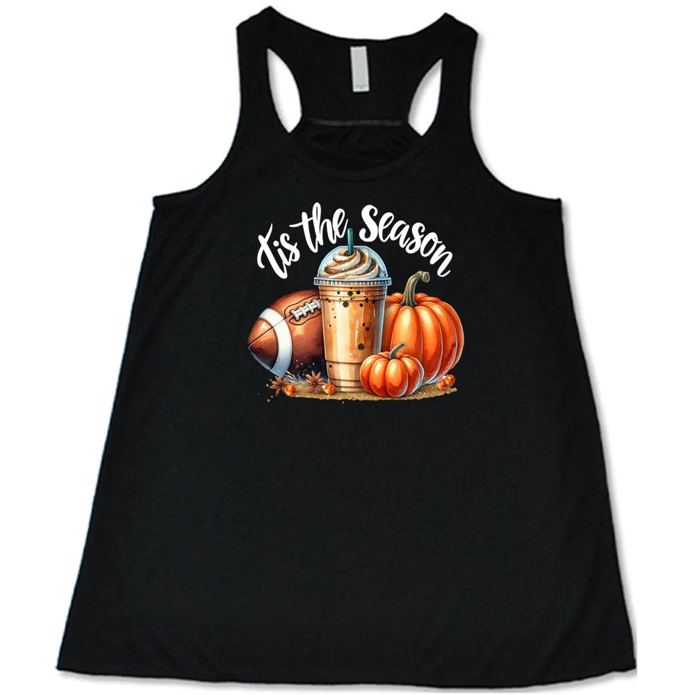 Football Coffee Tis The Season Shirt