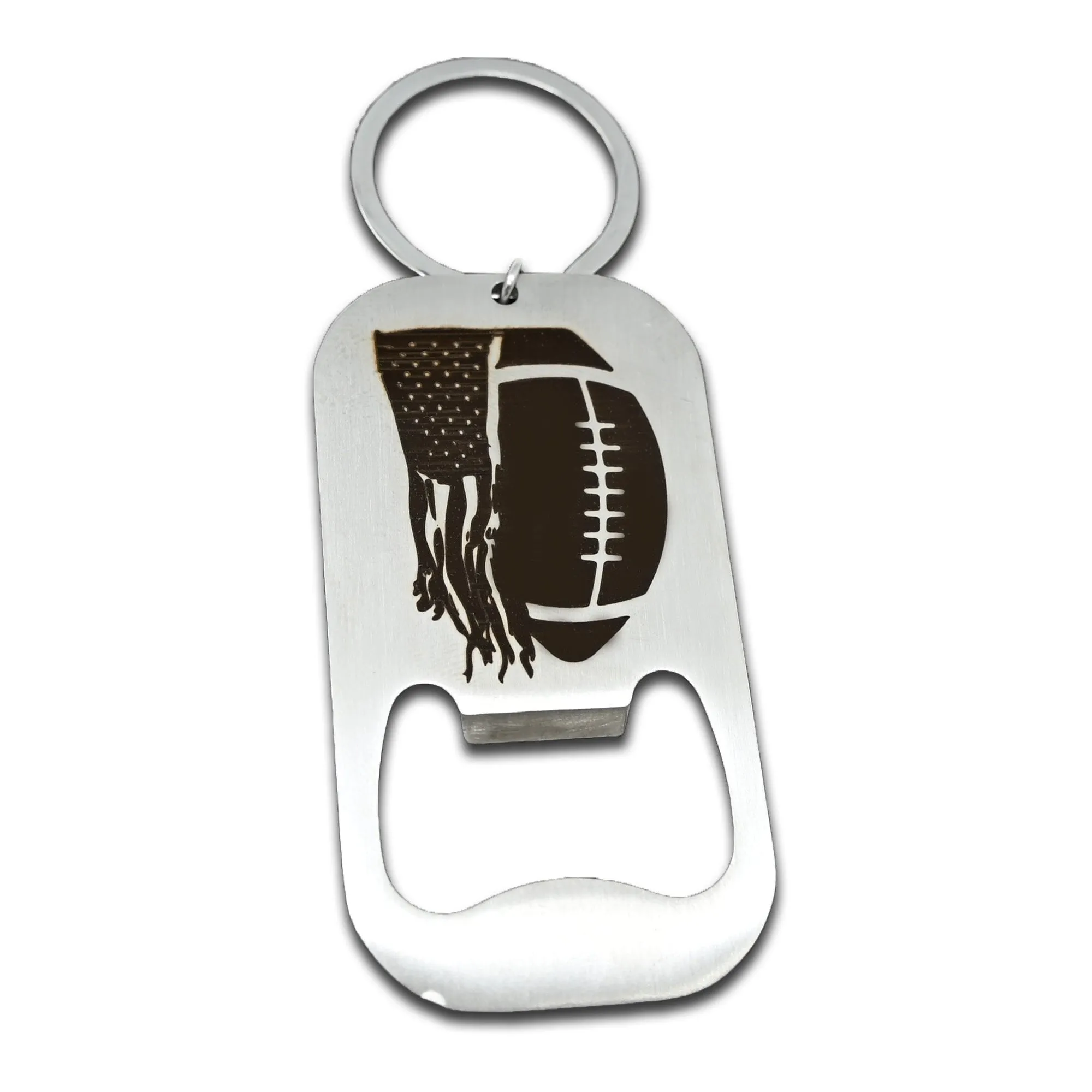 Football Flag Bottle Opener