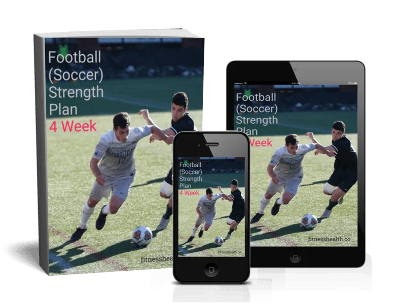 Football (Soccer) Strength 4 Week Plan Ebook