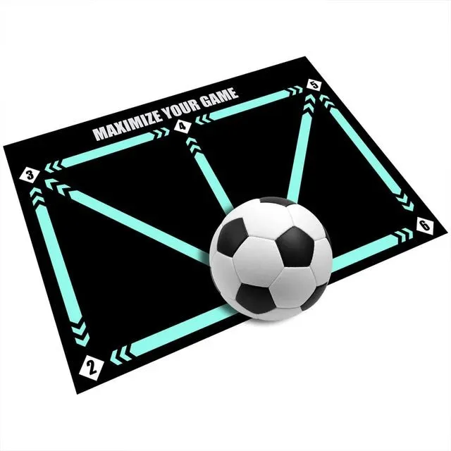 Football Training Mat - Training Pace Ball Control Player Equipment