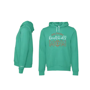 FOOTBALL/CHEER MOM -BELLA   CANVAS - Sponge Fleece Hoodie -WITH KIDS NAMES