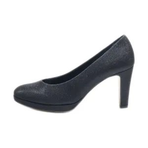 Gabor High-Heel Shoes Fabric Black Colour For Women