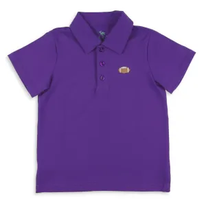 Gameday Polo- Purple