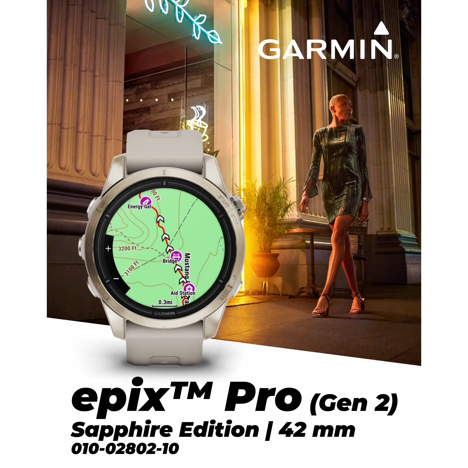 Garmin Epix Pro (Gen 2) Standard / Sapphire Edition high Performance Smartwatch