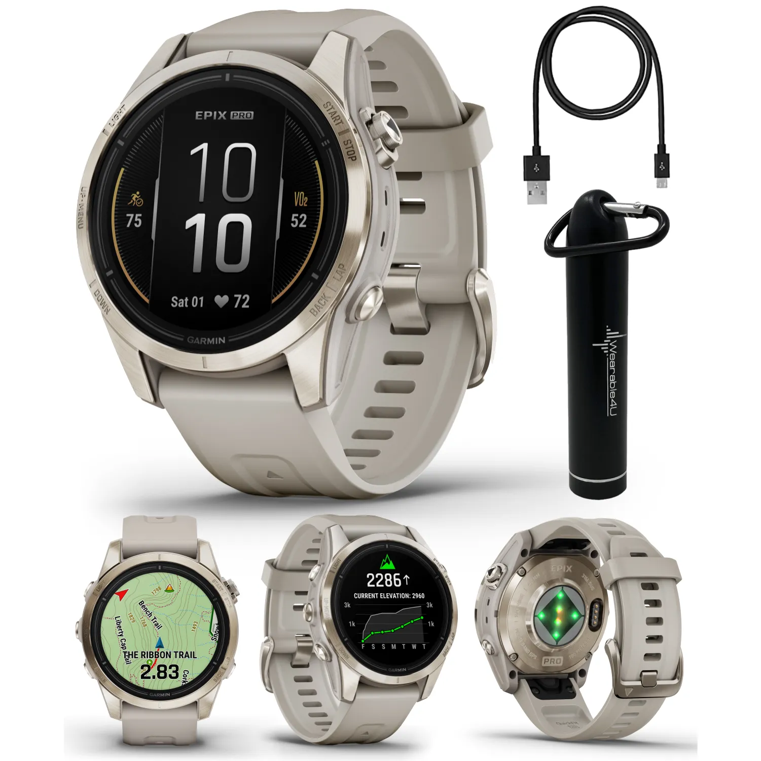 Garmin Epix Pro (Gen 2) Standard / Sapphire Edition high Performance Smartwatch