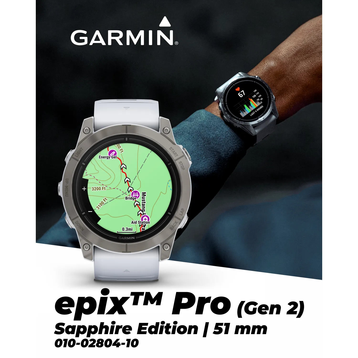 Garmin Epix Pro (Gen 2) Standard / Sapphire Edition high Performance Smartwatch