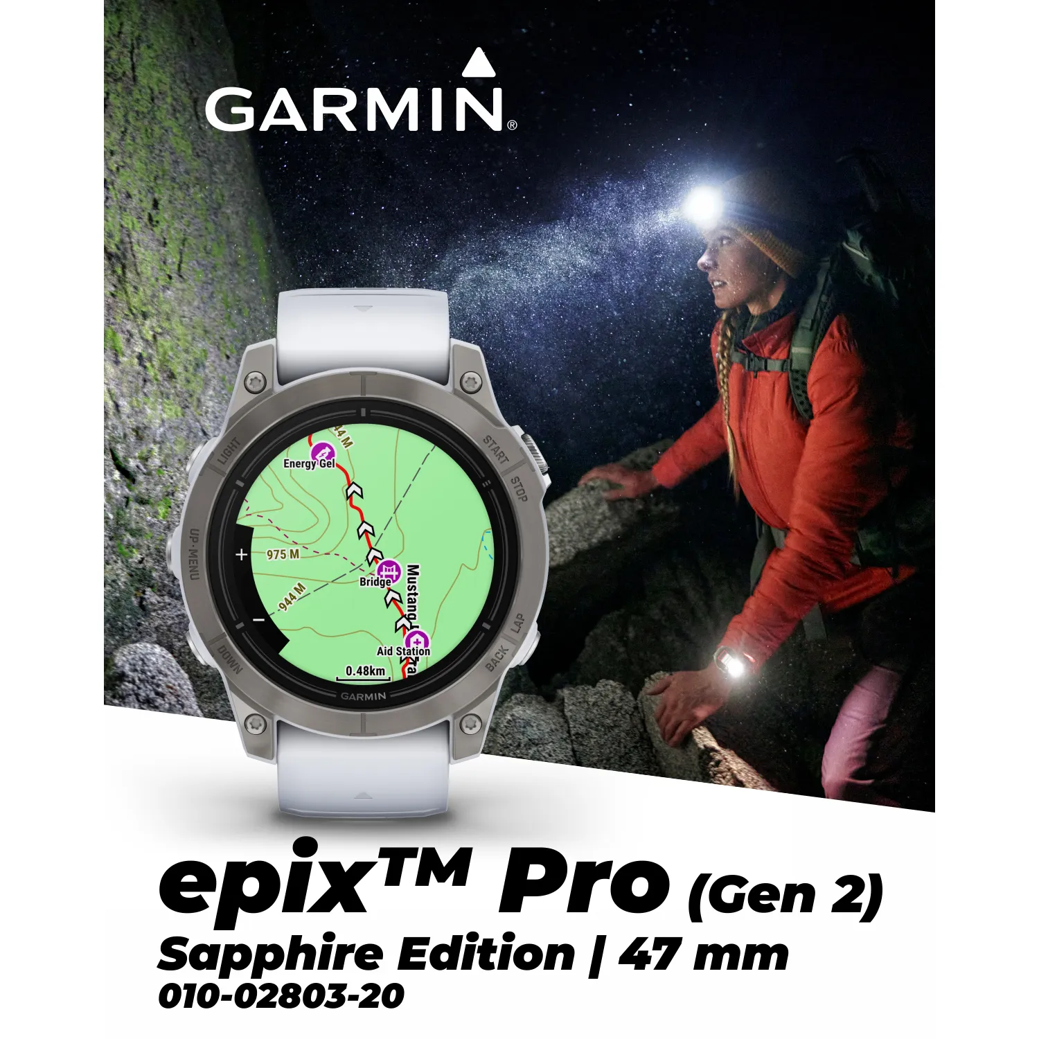 Garmin Epix Pro (Gen 2) Standard / Sapphire Edition high Performance Smartwatch