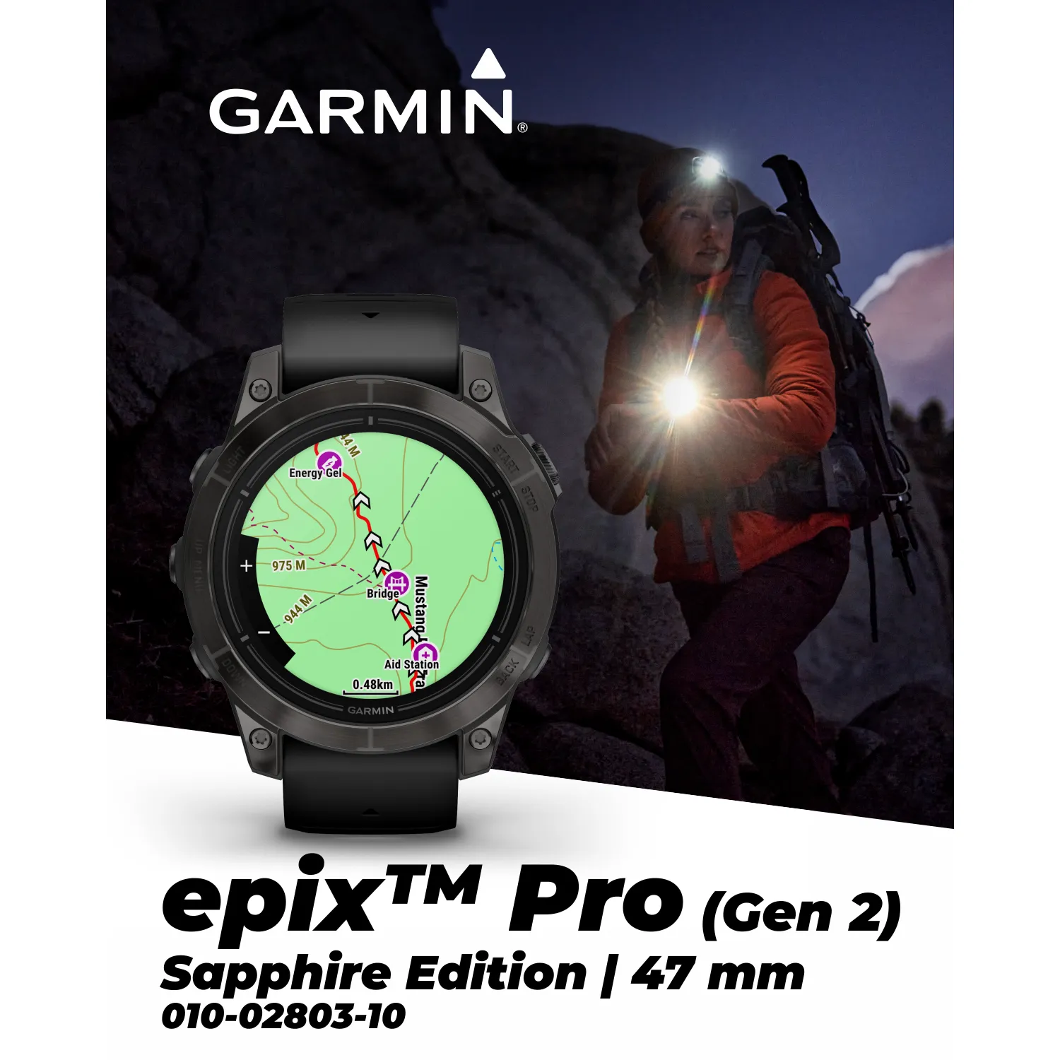 Garmin Epix Pro (Gen 2) Standard / Sapphire Edition high Performance Smartwatch