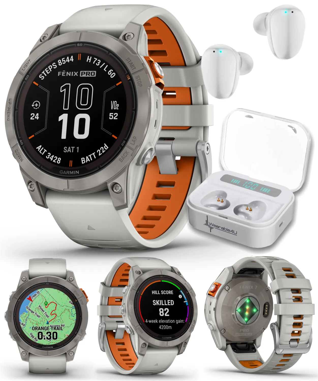 Garmin Fenix 7 Pro Solar Series Multisport GPS 42/47/51 mm Smartwatch